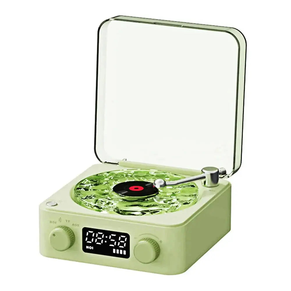 Chic Mini Retro White Noise Bluetooth Speaker for Stylish Relaxation