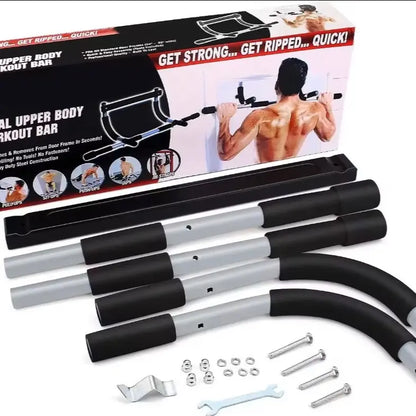Ultimate Doorway Pull-Up Bar for Home Gym - Perfect for Pull-Ups, Chin-Ups, and Core Workouts