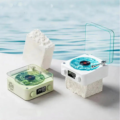 Chic Mini Retro White Noise Bluetooth Speaker for Stylish Relaxation