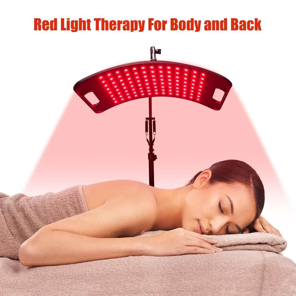 Revitalize Your Health with the 850Nm Infrared & 660Nm Red Light Therapy Lamp - Ultimate Body Healing Device!