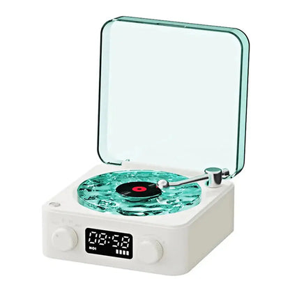 Chic Mini Retro White Noise Bluetooth Speaker for Stylish Relaxation