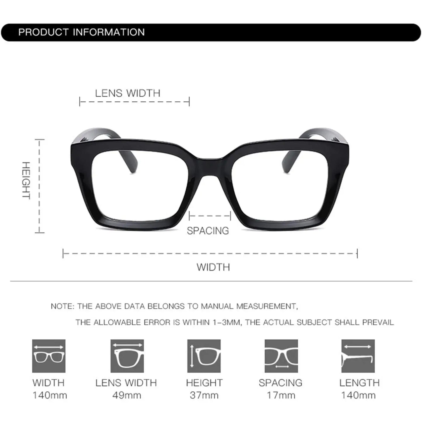 Stylish Lightweight Blue Light Blocking Glasses for Everyday Use - Unisex Thin Frame