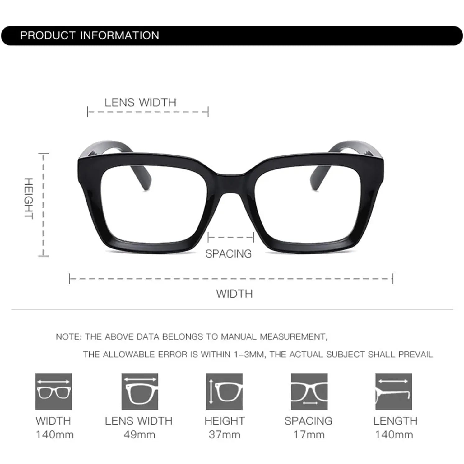 Stylish Lightweight Blue Light Blocking Glasses for Everyday Use - Unisex Thin Frame