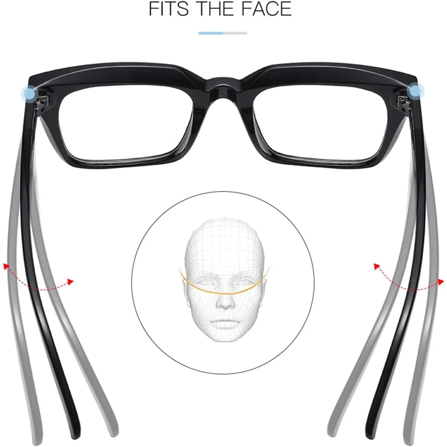 Stylish Lightweight Blue Light Blocking Glasses for Everyday Use - Unisex Thin Frame