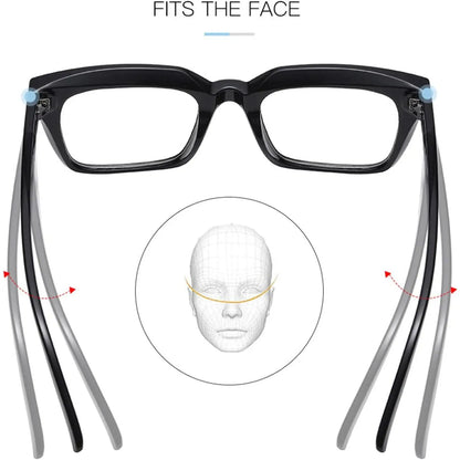 Stylish Lightweight Blue Light Blocking Glasses for Everyday Use - Unisex Thin Frame